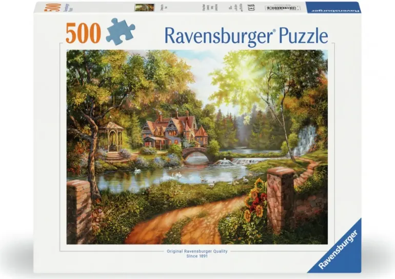 Ravensburger: Cottage by the River (500)