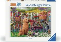 Ravensburger: Cute Dogs in the Garden (500)
