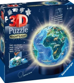 Ravensburger: 3D - Childrens Globe Nightlight, Earth by Night (74)