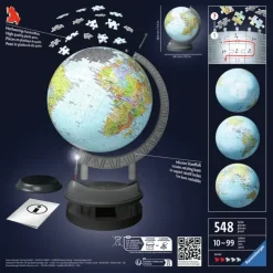 Ravensburger: 3D - Globe with Light (548)