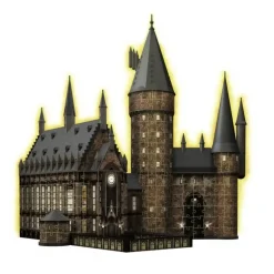 Ravensburger: 3D - Harry Potter, Hogwarts Castle - The Great Hall, Night Edition (643)