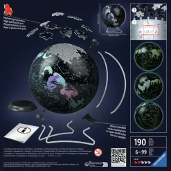 Ravensburger: 3D - Starglobe, Glow in the Dark (190)