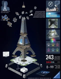 Ravensburger: 3D - Tour Eiffel, Led Light Edition (243)