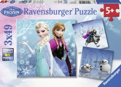Ravensburger: Disney - Frozen, Winter Adventures (3 x 49)