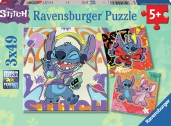 Ravensburger: Disney - Stitch, Play the Day Away (3 x 49)