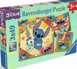Ravensburger: Disney - Stitch, Aloha (3 x 49)