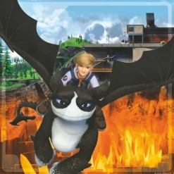 Ravensburger: Dragons - The Nine Realms, Tomas, Jun och D'Angelo (3 x 49)