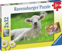 Ravensburger: Farm Animal Babies (2 x 12)