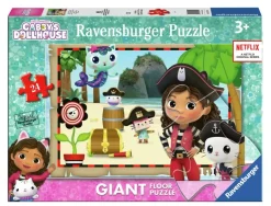 Ravensburger: Golvpussel - Gabbys Dollhouse, Gabbys Pirate Adventures! (24)