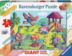 Ravensburger: Golvpussel - Dinosaurs at the Playground (24)