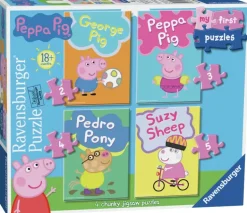 Ravensburger: Greta Gris (Peppa Pig) - My First Puzzle (2, 3, 4, 5)