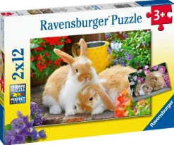 Ravensburger: Guinea Pigs & Bunnies (2 x 12)