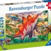 Ravensburger: Jurassic Wildlife (2 x 24)