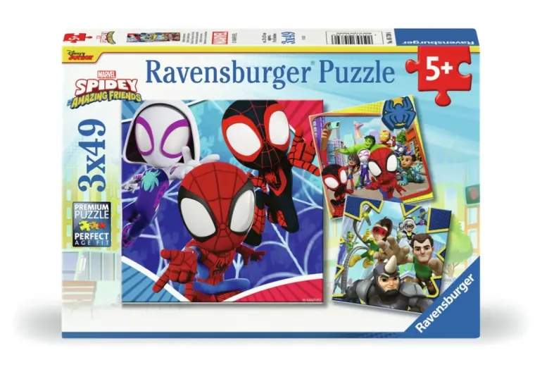 Ravensburger: Marvel Spidey Amazing Friends - Spidey's Adventures (3 x 49)