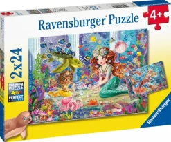 Ravensburger: Mermaid Tea Party (2 x 24)