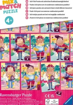 Ravensburger: Mix & Match - Job Swap (3 x 24)
