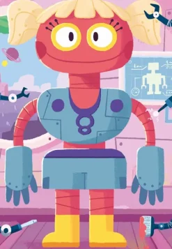 Ravensburger: Mix & Match - Build Your Robots! (3 x 24)