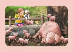 Ravensburger: My First Color Puzzles - Lotta on the Farm (3 x 6)