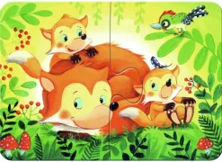 Ravensburger: My First Puzzle - Forest Animal Fun (2, 4, 6, 8)
