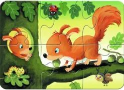 Ravensburger: My First Puzzle - Forest Animal Fun (2, 4, 6, 8)