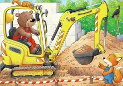 Ravensburger: My First Puzzle - Construction Site Animals (2, 4, 6, 8)