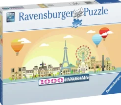 Ravensburger: Panorama - A Day in Paris (1000)