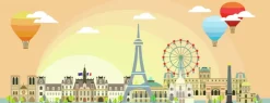 Ravensburger: Panorama - A Day in Paris (1000)