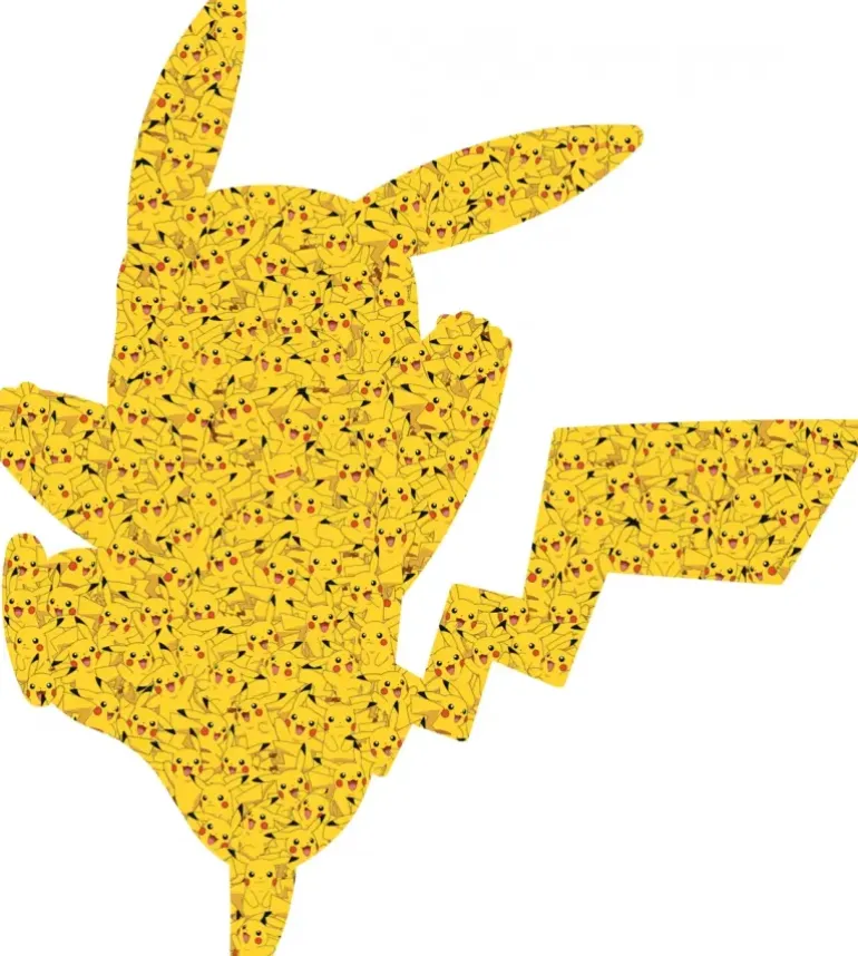 Ravensburger: Pokemon - Shaped Pikachu (727)