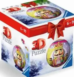 Ravensburger: Puzzle Ball - Holiday Nutcracker, Red Crown (55)