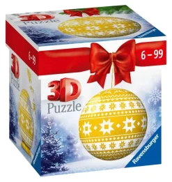 Ravensburger: Puzzle Ball - Christmas Ball Yellow (56)