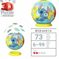 Ravensburger: Puzzle Ball - Stitch (72)
