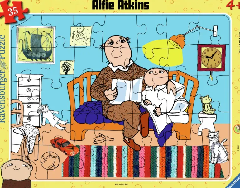 Ravensburger: Rampussel - Alfons Åberg, Alfie and his Dad (35)