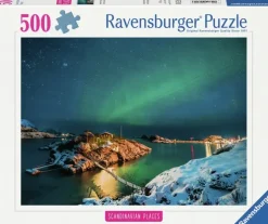 Ravensburger: Scandinavian Places - Northern Lights in Tromsö, Norway (500)