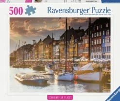 Ravensburger: Scandinavian Places - Sunset in Copenhagen (500)