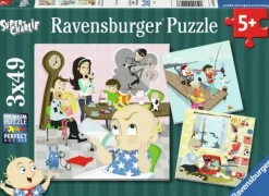 Ravensburger: Super Charlie - Familjen Annorlunda (3 x 49)