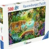 Ravensburger: Tiger Family in the Oasis (500)
