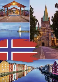 Ravensburger: Trondheim Collage (1000)