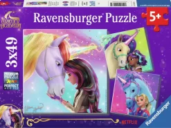 Ravensburger: Unicorn Academy - Magic and Friendship (3 x 49)