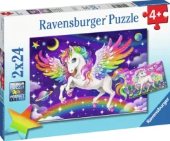 Ravensburger: Unicorn and Pegasus (2 x 24)