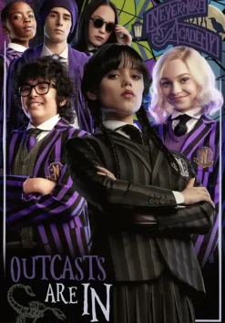 Ravensburger: Wednesday - Outcasts Are In (300)