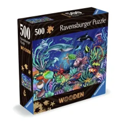 Ravensburger: Wooden Träpussel - Under the Sea (500)