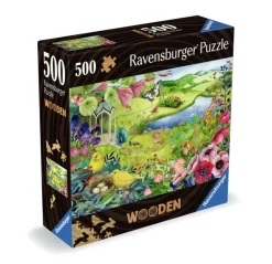 Ravensburger: Wooden Träpussel - Nature Garden (500)