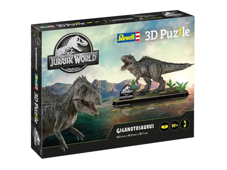 Revell: 3D Puzzle - Jurassic World: Giganotosaurus (60)
