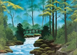 Schmidt: Bob Ross - Secluded Bridge (1000)