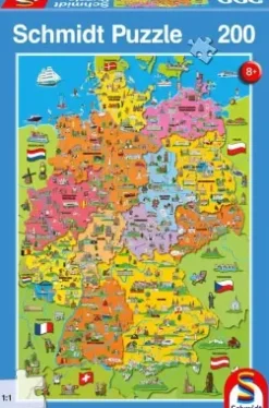Schmidt: Cartoon Map of Germany (200)