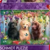 Schmidt: Cute Puppies Scene (1000)