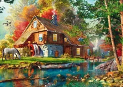 Schmidt: Dominic Davison - Water Mill in Autumn (1000)