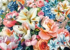 Schmidt: Flowers in Pastel (1000)