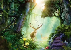 Schmidt: Georgia Fellenberg - Deer in the Forest (1000)