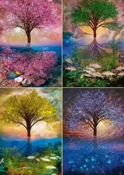 Schmidt: Magical Tree at the Lake (1000)